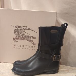 Burberry Black Winter & Rain Boots